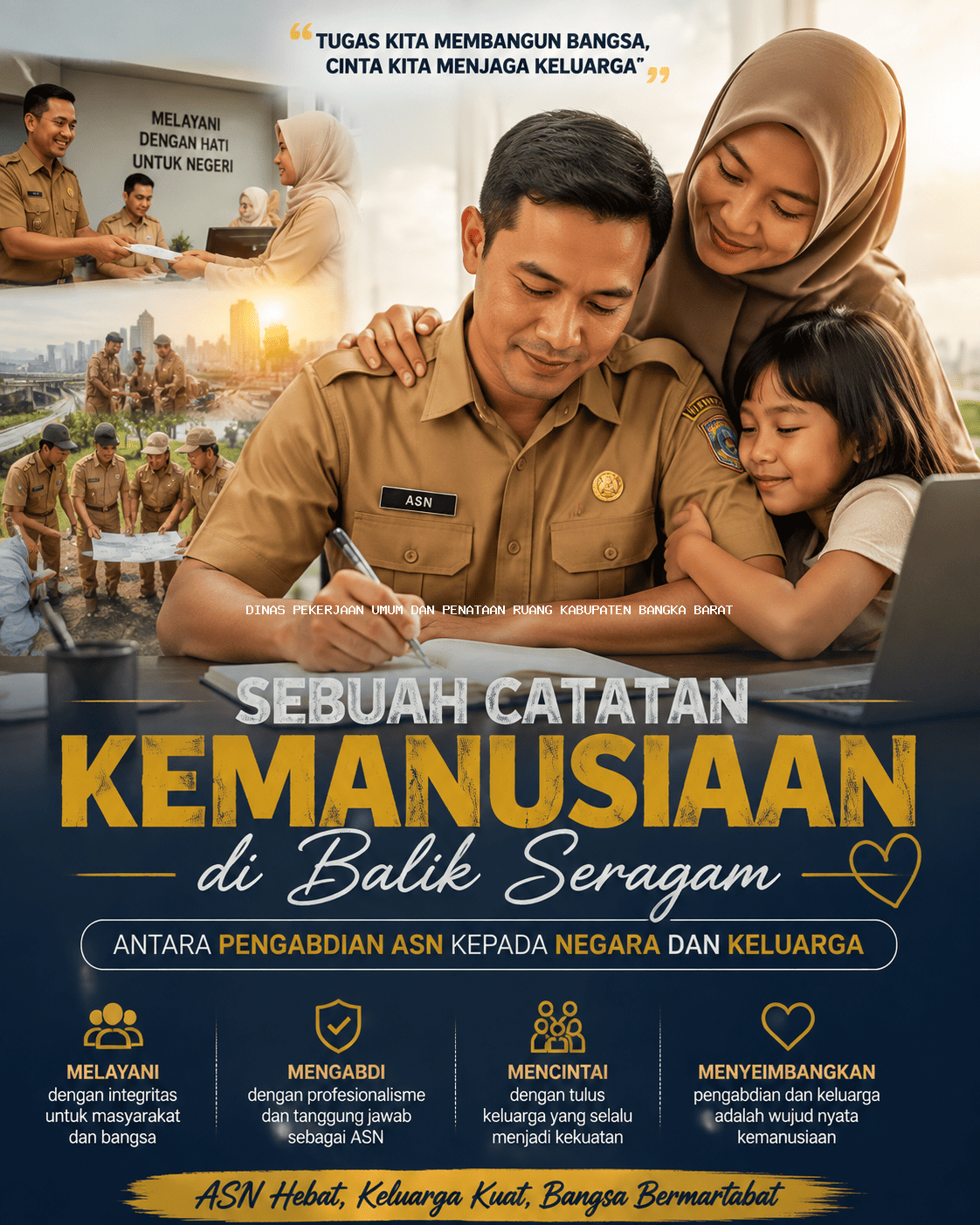 Sebuah Catatan Kemanusiaan di Balik Seragam